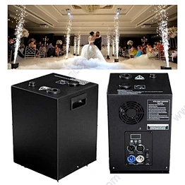 Wedding Party Sparkler Ice Special Effect Equipment Manufacture Dmx Remote Control Stage Firework Cold Spark Fountain Machine