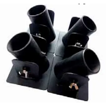 2 shots fan + 2shots straight cold pyro remote control firing systems