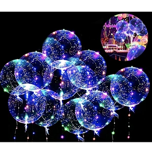 Ready to Ship Hot Selling Cheap Price Clear Balloon 10/12/18/24/36 inch round Bubble Transparent Bobo Balloon For Party supplies
