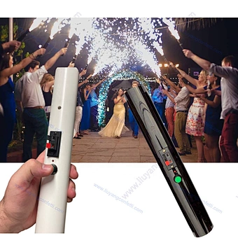 Hand Held Cold Pyro Shooter Reusable Use Normal Cold Pyro Fireworks Firing System For Stage Fountains Fireworks Ignition System