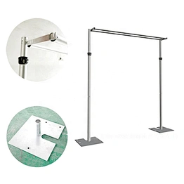 3-PIECE ADJUSTABLE UPRIGHT W/SLIP-LOCK (6FT-14FT)cheap wedding pipe without drape wholesale alternatives backdrop party