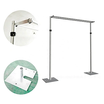 3-PIECE ADJUSTABLE UPRIGHT W/SLIP-LOCK (6FT-14FT)cheap wedding pipe without drape wholesale alternatives backdrop party