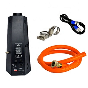 stage flame effect equipment dmx spray fire machine LPG propane gas flame projector for professional DJ show party Disco Concert