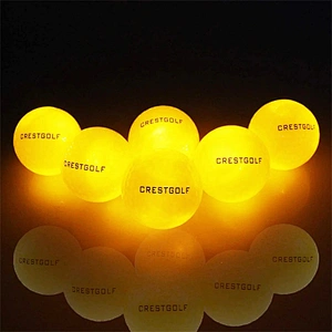 Motion-Activated LED Lighting Golf Ball Glow in the Dark Luminous Balls for Night Practice Gift for Golfers