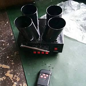 2 shots fan + 2shots straight cold pyro remote control firing systems