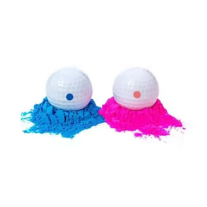 Start Party Gender Reveal Party Exploding Powder Golf Ball Pink And Blue Set Boy Or Girl Gender Reveal Party Holiday Supplies