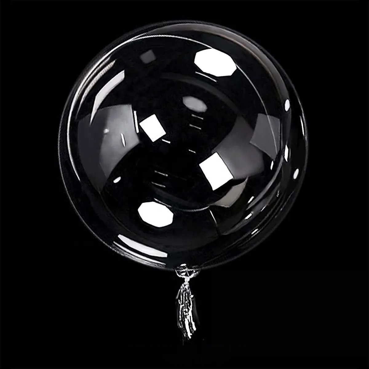 Ready to Ship Hot Selling Cheap Price Clear Balloon 10/12/18/24/36 inch round Bubble Transparent Bobo Balloon For Party supplies