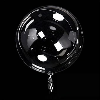 Ready to Ship Hot Selling Cheap Price Clear Balloon 10/12/18/24/36 inch round Bubble Transparent Bobo Balloon For Party supplies