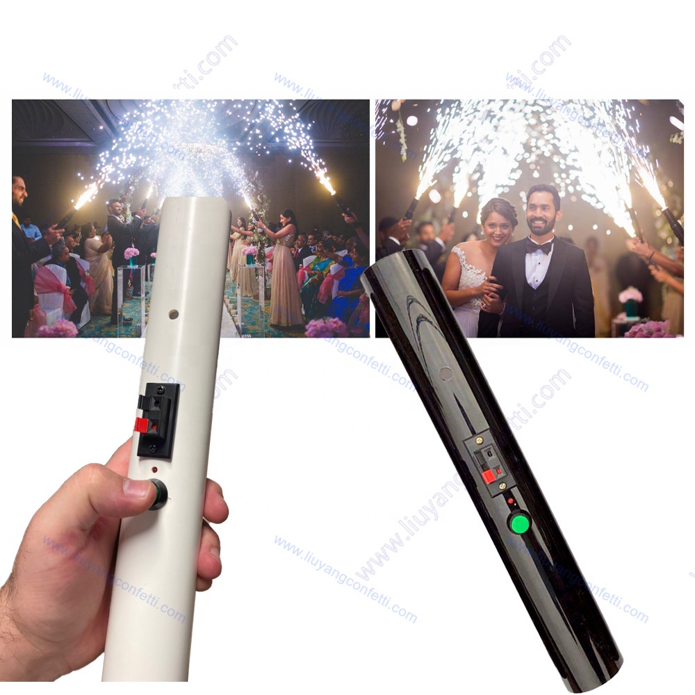 Hand Held Cold Pyro Shooter Reusable Use Normal Cold Pyro Fireworks Firing System For Stage Fountains Fireworks Ignition System