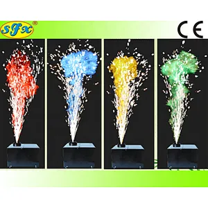 Reusable DMX control COLOR COLD PYRO machine spark machine for stage effect