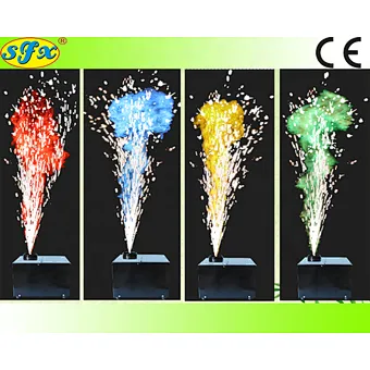 Reusable DMX control COLOR COLD PYRO machine spark machine for stage effect