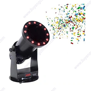 Co2 Cannon Paper Dj Equipment Blaster Party dmx 1500w Rgb Led Color Stage Effect Wedding Confetti Machine