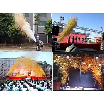 Stage Special Effect Confetti Cannon Machine confetti machine Co2 confetti machine Blaster for wedding decoration party event
