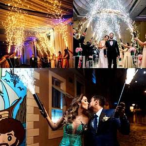 Pyrotechnic Display Cold Machine Fountain Flame Electric Igniter Pyro Wheel Stage Fireworks Firing System Wedding Fire Shooter
