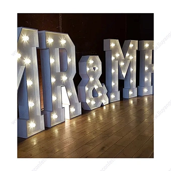 Marquee Letters 4ft Led Number For Wedding Custom Giant Logo Large Love Light Up Bulb Signs Outdoor Big Love Words For Party