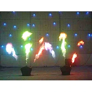 DMX Triple Way spray fire machine color Flame Projector color Fire Machine outdoor dj Disco flame machine Stage Concert Event