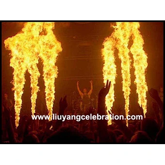 DMX Large Flame System 10 meters height spray fire machine flame projector Flame Machine For stage special effect concert DJ