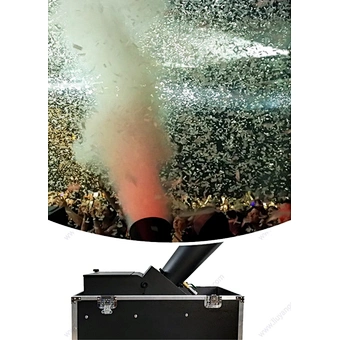 sfx Big model 100*45*90CM 15M spray height CO2 color paper blower confetti cannon blaster launcher confetti machine