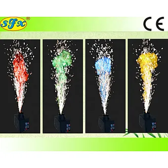 Reusable DMX control COLOR COLD PYRO machine spark machine for stage effect