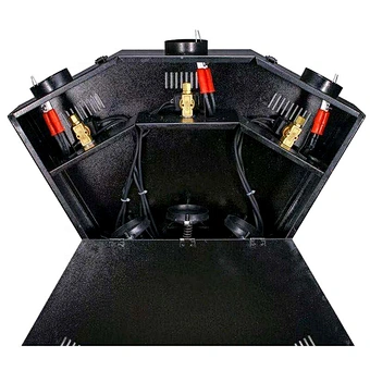 DMX Triple Way spray fire machine color Flame Projector color Fire Machine outdoor dj Disco flame machine Stage Concert Event