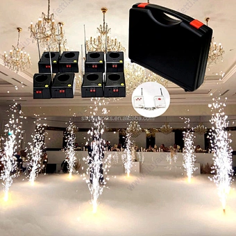 8 Cues Wireless Remote Control Fire Stage Fountain Fireworks Pyrotechnics Firing System fireworks Cold Pyro Machine For Wedding