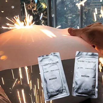 Wedding Mariage Bride Conert Event DJ 200g Titanium Powder For Cold Spark Machine Special Effect Cold Spark Machine Powder Dusty