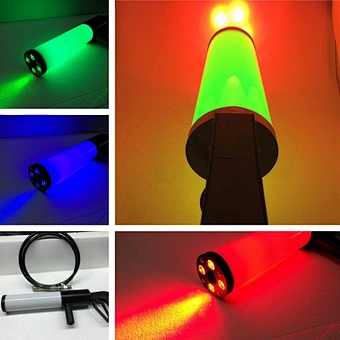 DJ Equipment DMX Co2 Jet Spray Machine RGB LED Co2 Smoke Fog DJ Gun For Wedding Disco Nightclub Party
