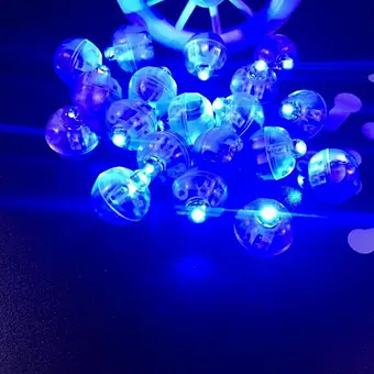 High Bright Round LED Balloon Flash Balloon Lamp Paper Flashlight Home Party Xmas Birthday Balloon DIY Accessories