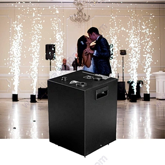 Wedding Party Sparkler Ice Special Effect Equipment Manufacture Dmx Remote Control Stage Firework Cold Spark Fountain Machine