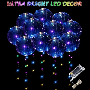 Ready to Ship Hot Selling Cheap Price Clear Balloon 10/12/18/24/36 inch round Bubble Transparent Bobo Balloon For Party supplies