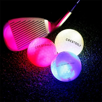Motion-Activated LED Lighting Golf Ball Glow in the Dark Luminous Balls for Night Practice Gift for Golfers