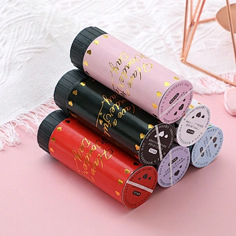 Mini Hand Held Confetti Cannon Hand Twisted Spring Proposal Confession Firework Tube Christmas Party Decor