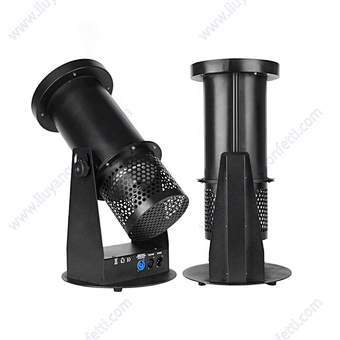 Co2 Cannon Paper Dj Equipment Blaster Party dmx 1500w Rgb Led Color Stage Effect Wedding Confetti Machine