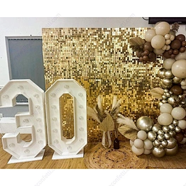 Cheap Price Sequin Shimmer Wall Panels Mirror Shimmer 4D Sequin Walls For Wedding Party And Event Sequin Backdrop Decoration