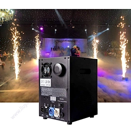 DMX 512 pyrotechnic machine cold pyro stage fireworks cold sparkler machine cold fountain spark machine for wedding decoration