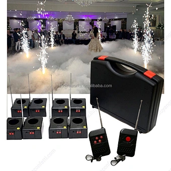 8 Cues Wireless Remote Control Fire Stage Fountain Fireworks Pyrotechnics Firing System fireworks Cold Pyro Machine For Wedding