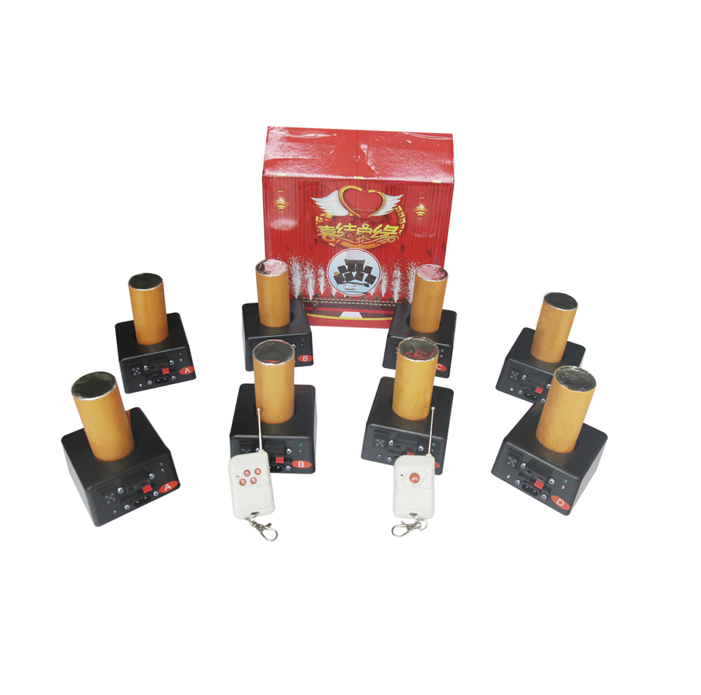 Party Factory Wholesale New Year Remote Control Firing Systems Festival Celebrations Wedding Stage cold Pyro Fountain Fireworks
