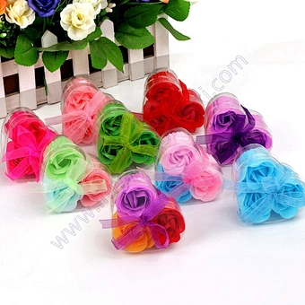 San Valentin Day silk Forever Galaxy Petal Decoration I Love You Box Artificial Flowers Set Preserved Soap Rose Valentine Gift