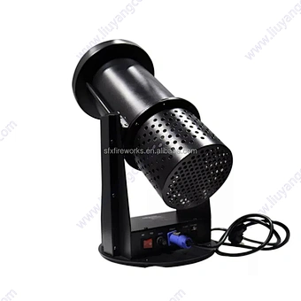 Co2 Cannon Paper Dj Equipment Blaster Party dmx 1500w Rgb Led Color Stage Effect Wedding Confetti Machine