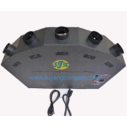 DMX 512 CE Spray Fire Projector 5 colors Fan shape flame projector 5 head Flame Machine for stage effect DJ Disco