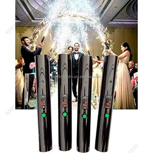 Cold Pyro Handheld Reusable Wedding Ignition System Indoor Mini Sparkler Shooter Party Stage Outdoor Wedding Fireworks Fountain