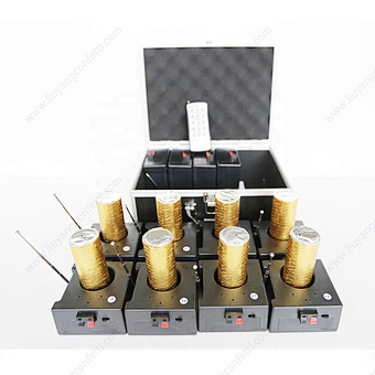 12 Receivers Ice Fountain Fireworks Ignition System Cold Fountain Stage Pyrotechnic Firing System for Wedding Party Show
