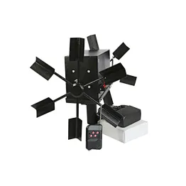 Most Popular in 2020 Remote Control Double Electric Windmill Spark Machine with 12 V Rechargeable Battery