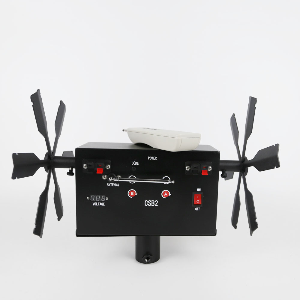 Double Electric Windmill Fireworks Fountain Remote Control Equipment With electric charge for Stage Decoration Party Wedding