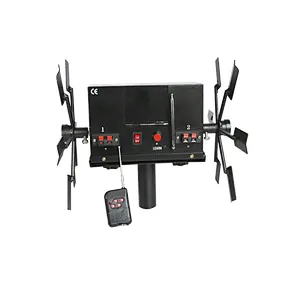 Most Popular 2025 Double Electric Remote Control Fireworks Firing System Windmill Spark Machine for Party Decorations