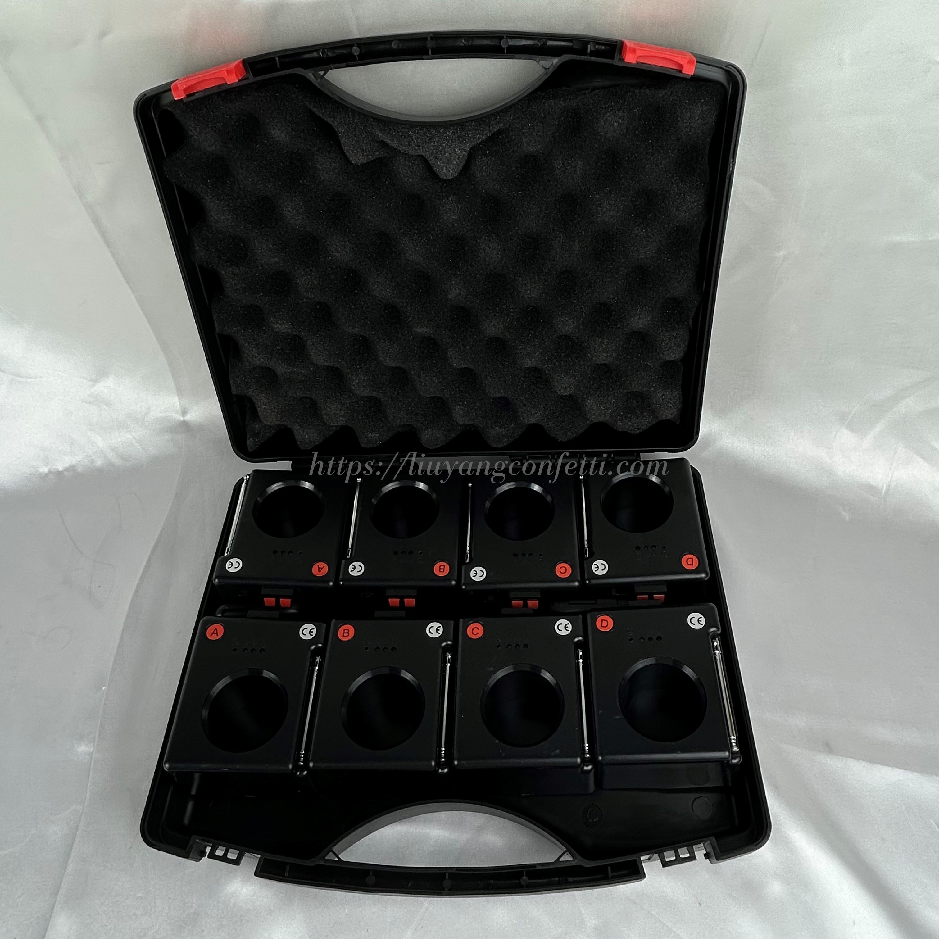 8 Cue Pyro Stage Machines Special Effect Pyro  Cold Fountain Fireworks Firing System for Wedding