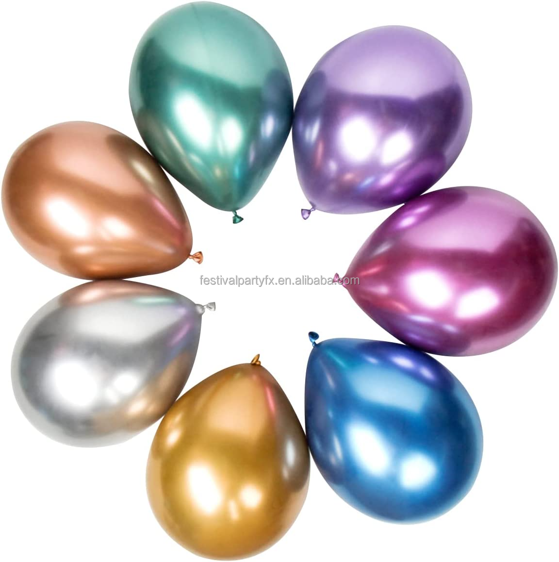 5/10/12inch Metal Pearl Latex Balloons Thick Chrome Metallic Globos Birthday Party Advertisement Balloon Wedding Decoration