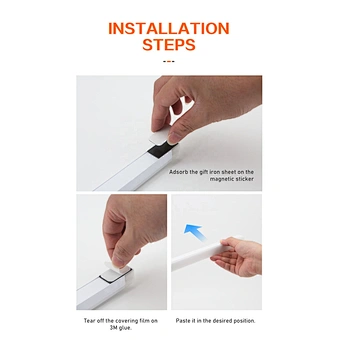 Under Cabinet Lighting Stick-on Anywhere Wireless Wardrobe 10led Kitchen Strip Switch Night Led Motion Sensor Closet Light