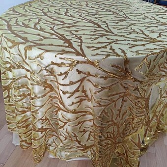 Classic Wedding Table Decorations 132 Round Silver Table Cloth