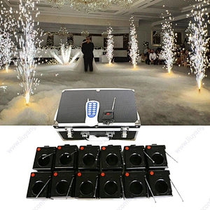 Pyro Fire Machine Wireless Remote Control Channel Fountain Liuyang Hot Sale 12Cue Cold Stage Celebration Firing System Fireworks